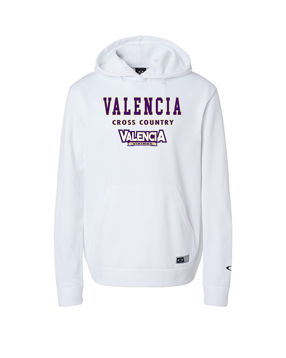 Valencia High School Cross Country Block - Oakley Performance Hoodie