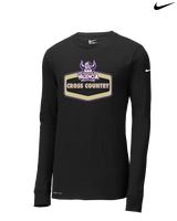Valencia High School Cross Country Board - Mens Nike Longsleeve