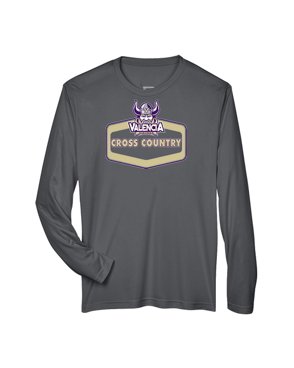 Valencia High School Cross Country Board - Performance Longsleeve