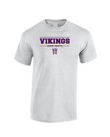 Valencia High School Cross Country Border - Cotton T-Shirt