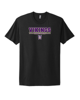 Valencia High School Cross Country Border - Mens Select Cotton T-Shirt