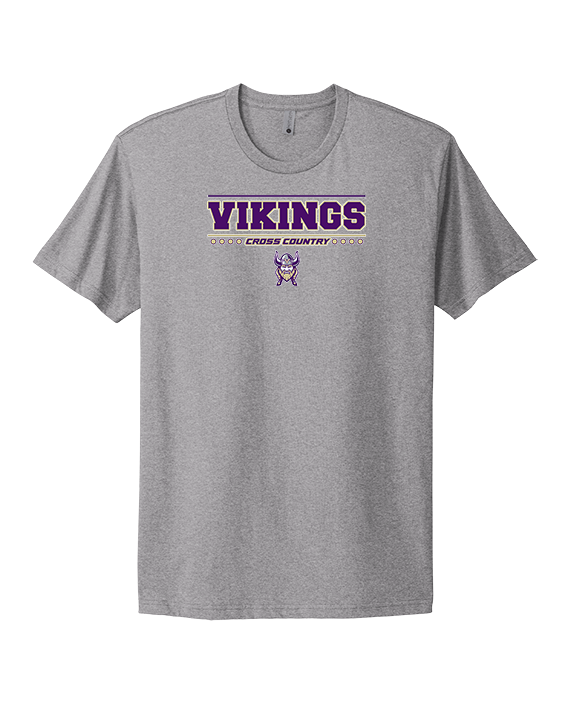 Valencia High School Cross Country Border - Mens Select Cotton T-Shirt