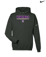 Valencia High School Cross Country Border - Nike Club Fleece Hoodie