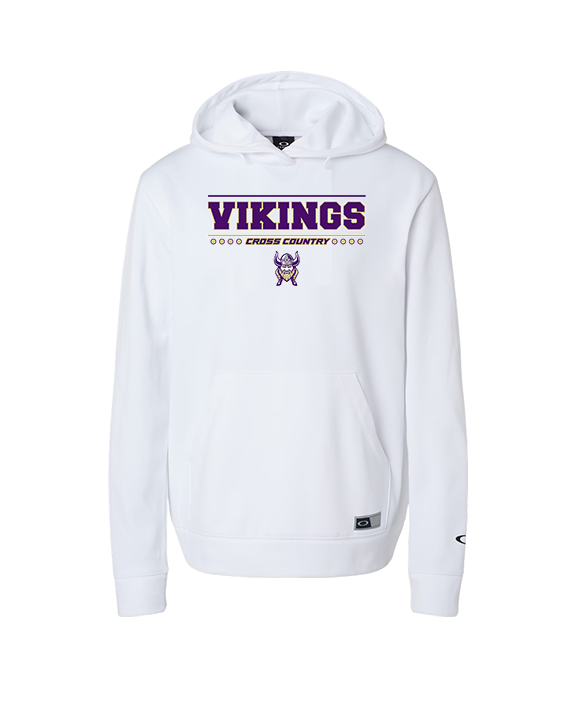 Valencia High School Cross Country Border - Oakley Performance Hoodie