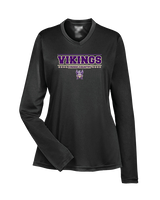 Valencia High School Cross Country Border - Womens Performance Longsleeve