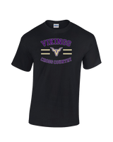 Valencia High School Cross Country Curve - Cotton T-Shirt