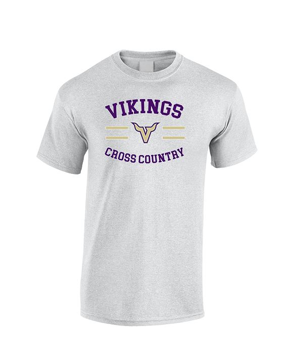 Valencia High School Cross Country Curve - Cotton T-Shirt