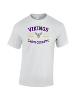 Valencia High School Cross Country Curve - Cotton T-Shirt