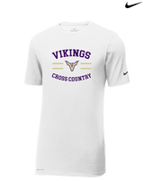 Valencia High School Cross Country Curve - Mens Nike Cotton Poly Tee