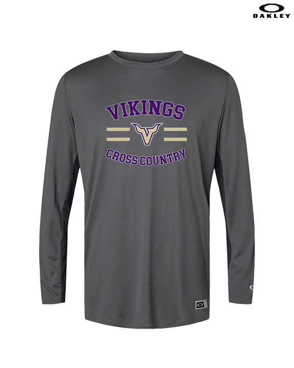 Valencia High School Cross Country Curve - Mens Oakley Longsleeve
