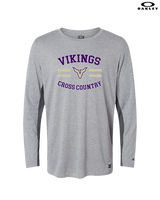 Valencia High School Cross Country Curve - Mens Oakley Longsleeve