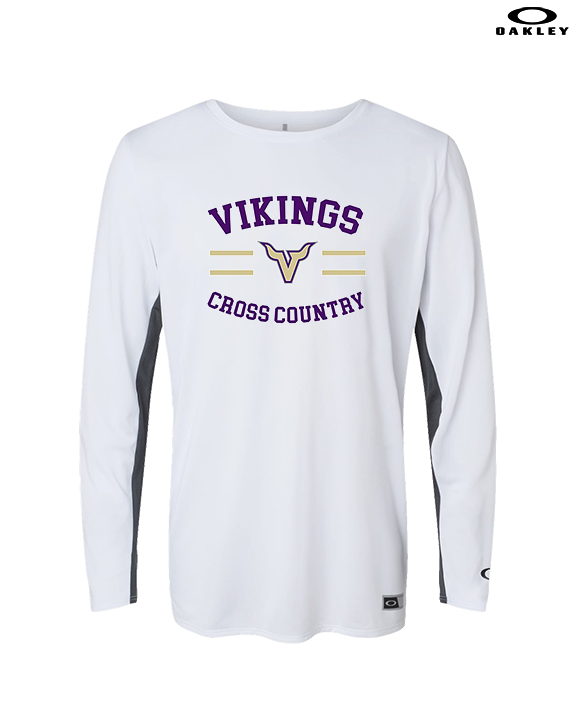 Valencia High School Cross Country Curve - Mens Oakley Longsleeve