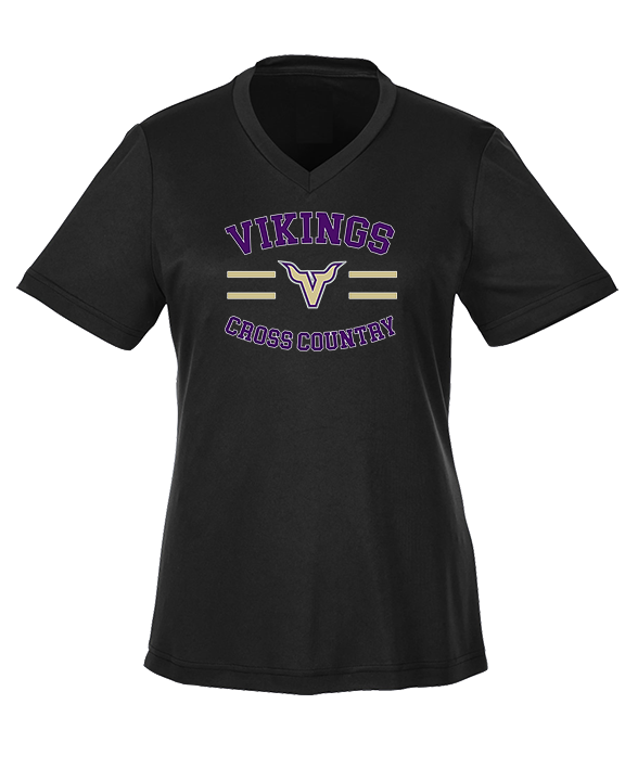 Valencia High School Cross Country Curve - Womens Performance Shirt