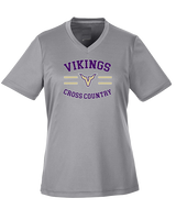 Valencia High School Cross Country Curve - Womens Performance Shirt