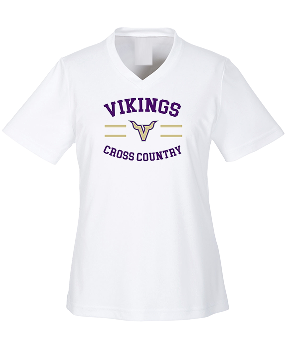Valencia High School Cross Country Curve - Womens Performance Shirt