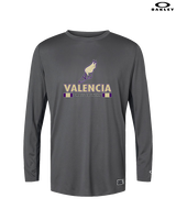 Valencia High School Cross Country Stacked - Mens Oakley Longsleeve