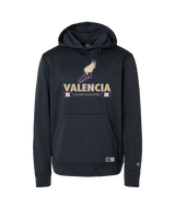 Valencia High School Cross Country Stacked - Oakley Performance Hoodie