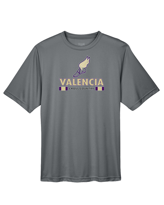 Valencia High School Cross Country Stacked - Performance Shirt
