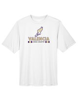 Valencia High School Cross Country Stacked - Performance Shirt