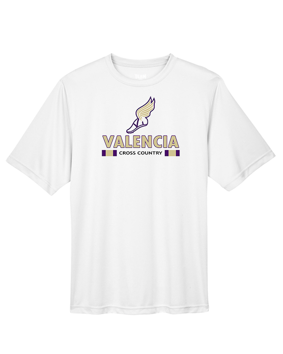 Valencia High School Cross Country Stacked - Performance Shirt