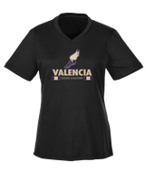 Valencia High School Cross Country Stacked - Womens Performance Shirt