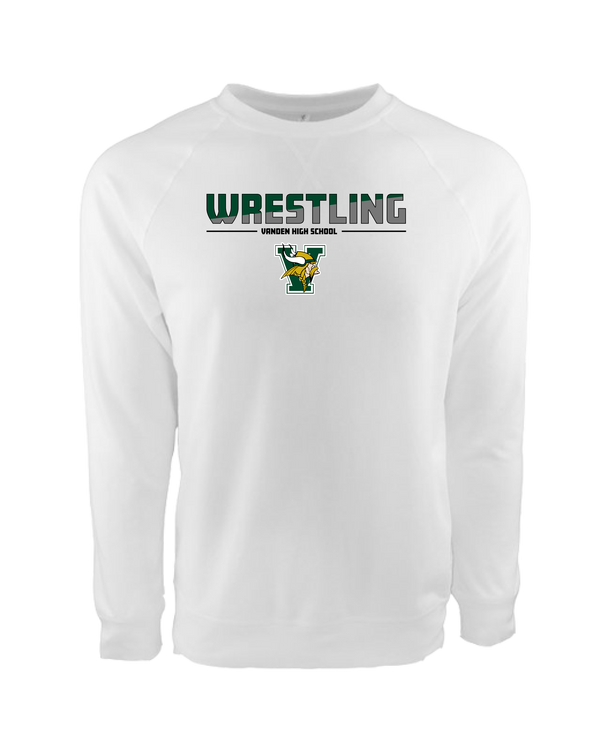 Vanden HS Wrestling Cut - Crewneck Sweatshirt