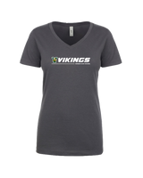 Vanden HS Lines - Women’s V-Neck