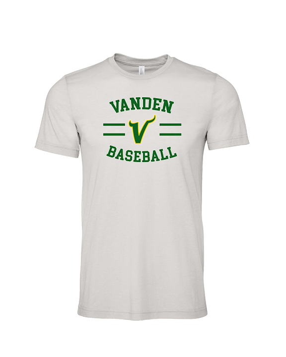 Vanden HS Baseball Curve - Tri-Blend Shirt