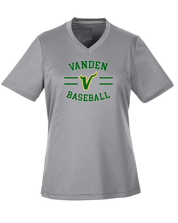 Vanden HS Baseball Curve - Womens Performance Shirt