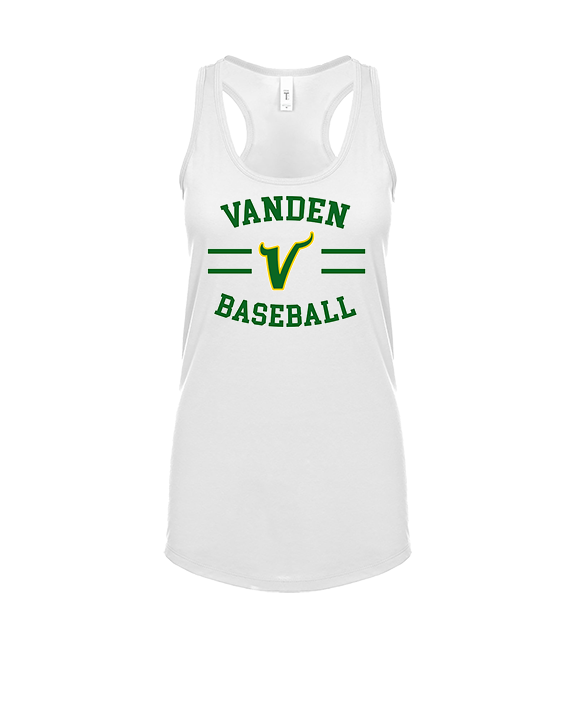 Vanden HS Baseball Curve - Womens Tank Top