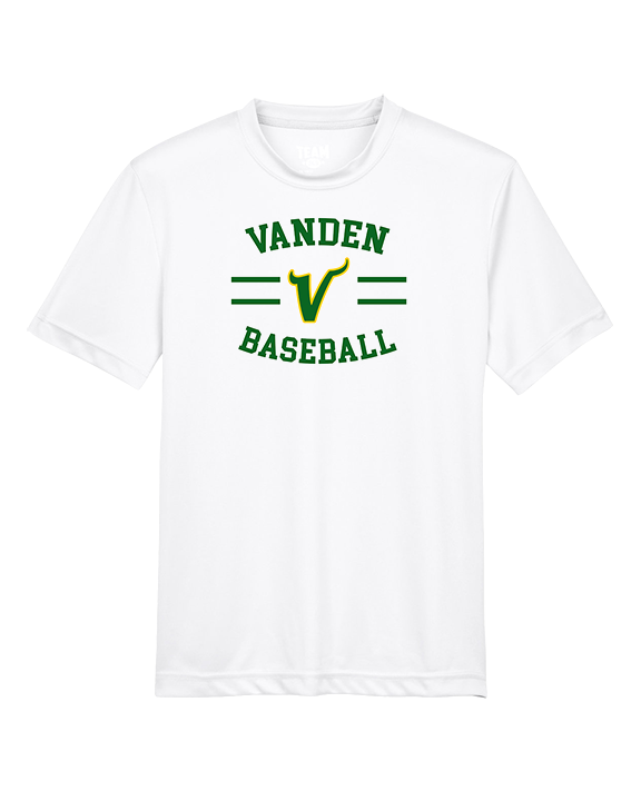 Vanden HS Baseball Curve - Youth Performance Shirt