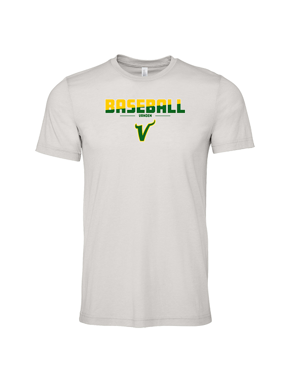 Vanden HS Baseball Cut - Tri-Blend Shirt