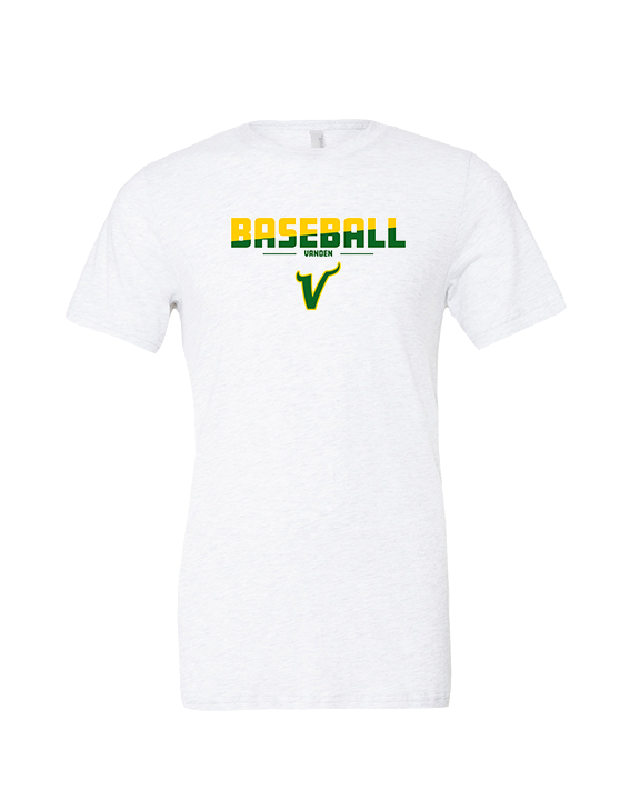 Vanden HS Baseball Cut - Tri-Blend Shirt