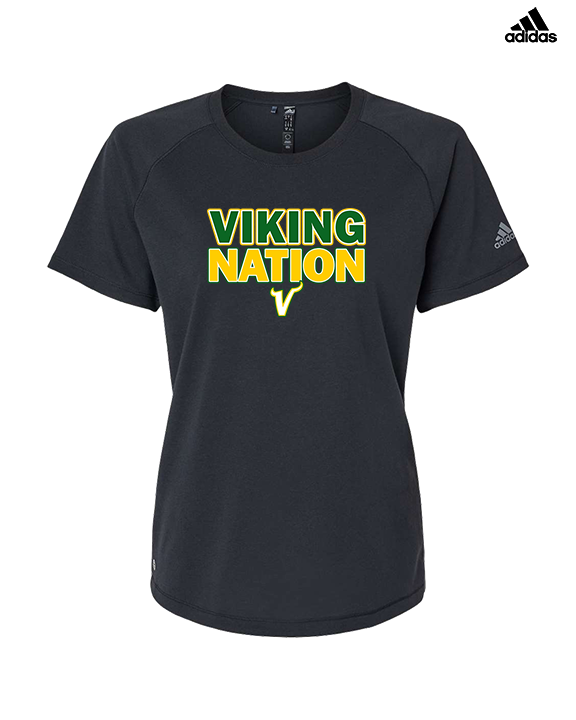 Vanden HS Baseball Nation - Womens Adidas Performance Shirt