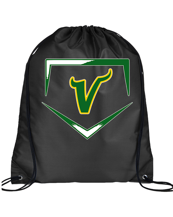 Vanden HS Baseball Plate - Drawstring Bag