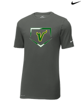 Vanden HS Baseball Plate - Mens Nike Cotton Poly Tee