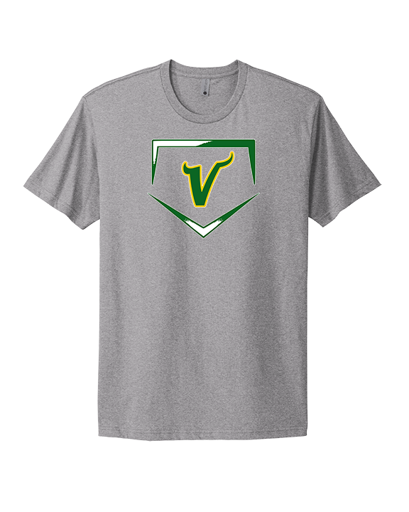 Vanden HS Baseball Plate - Mens Select Cotton T-Shirt