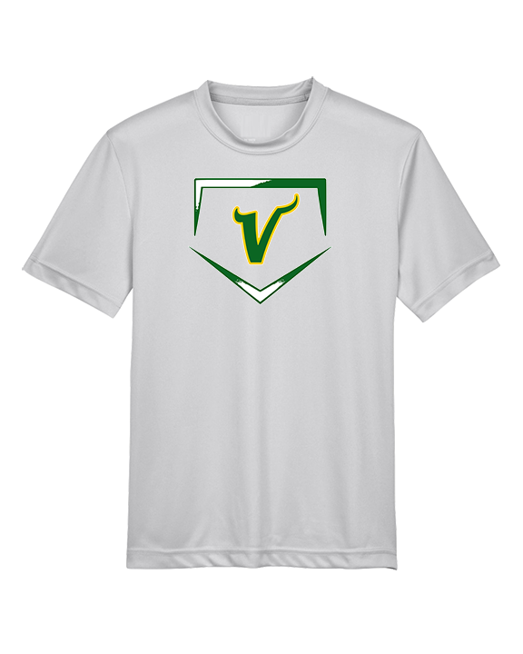 Vanden HS Baseball Plate - Youth Performance Shirt
