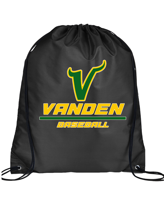 Vanden HS Baseball Split - Drawstring Bag