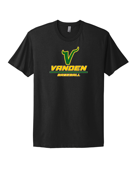 Vanden HS Baseball Split - Mens Select Cotton T-Shirt