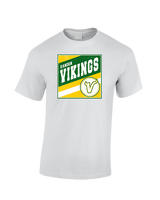 Vanden HS Baseball Square - Cotton T-Shirt