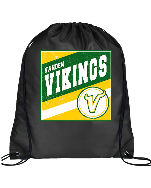 Vanden HS Baseball Square - Drawstring Bag