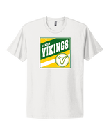 Vanden HS Baseball Square - Mens Select Cotton T-Shirt