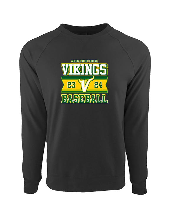 Vanden HS Baseball Stamp - Crewneck Sweatshirt