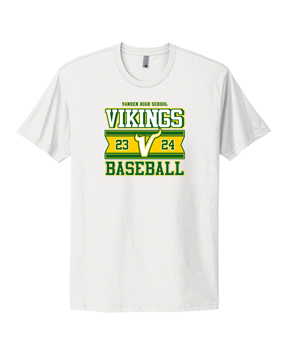 Vanden HS Baseball Stamp - Mens Select Cotton T-Shirt