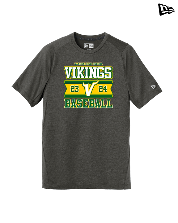 Vanden HS Baseball Stamp - New Era Performance Shirt