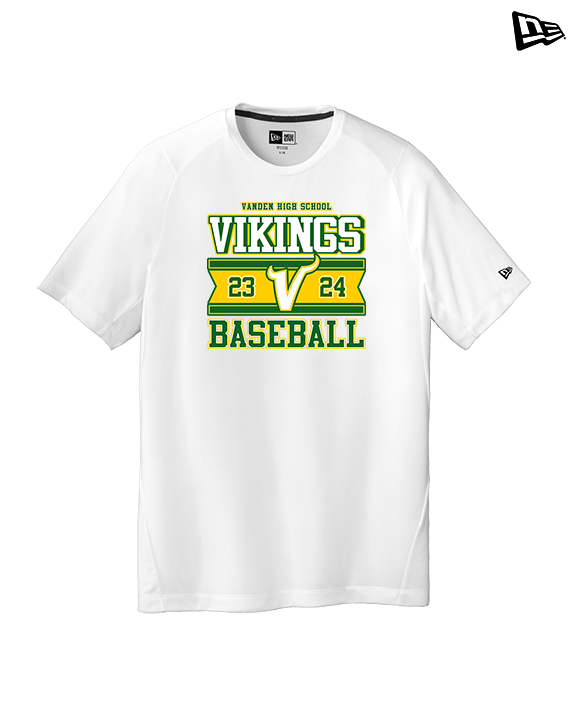 Vanden HS Baseball Stamp - New Era Performance Shirt