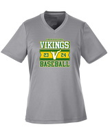 Vanden HS Baseball Stamp - Womens Performance Shirt