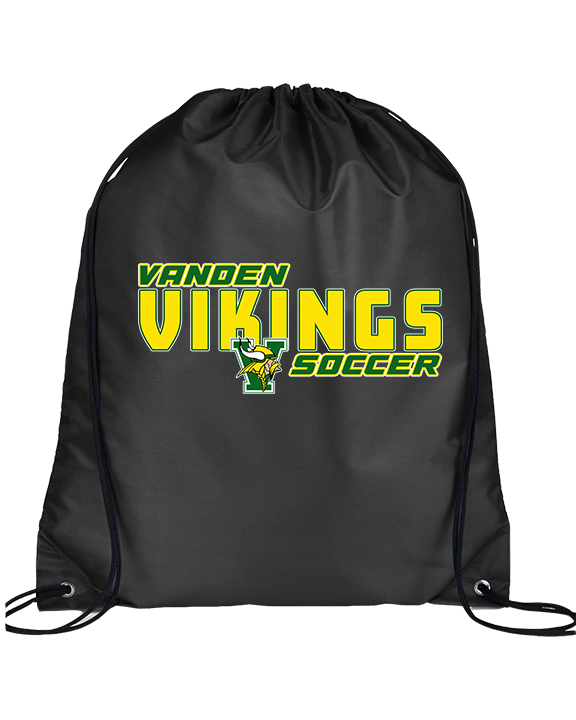 Vanden HS Boys Soccer Bold - Drawstring Bag