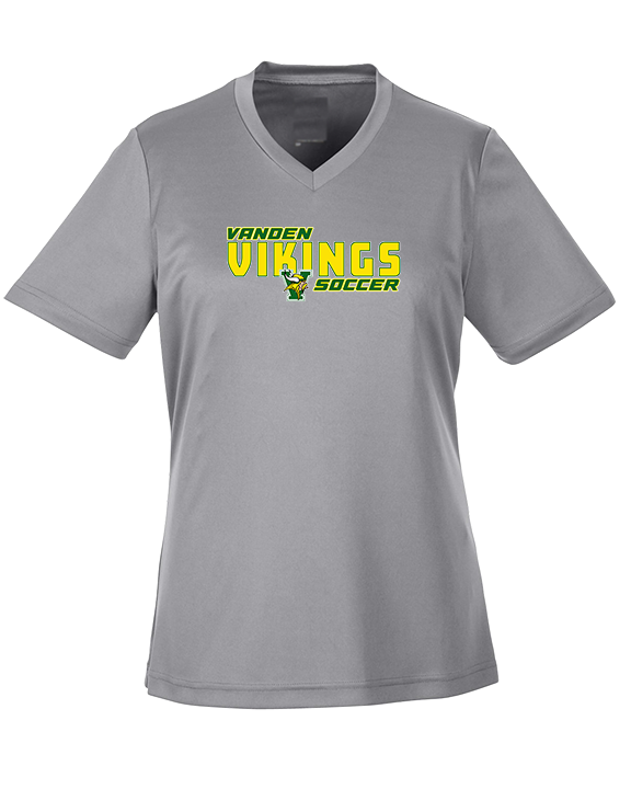 Vanden HS Boys Soccer Bold - Womens Performance Shirt